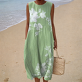 Robe d’Été Confortable Sans Manches
