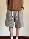 Mancini - Pantaloni corti casual a righe