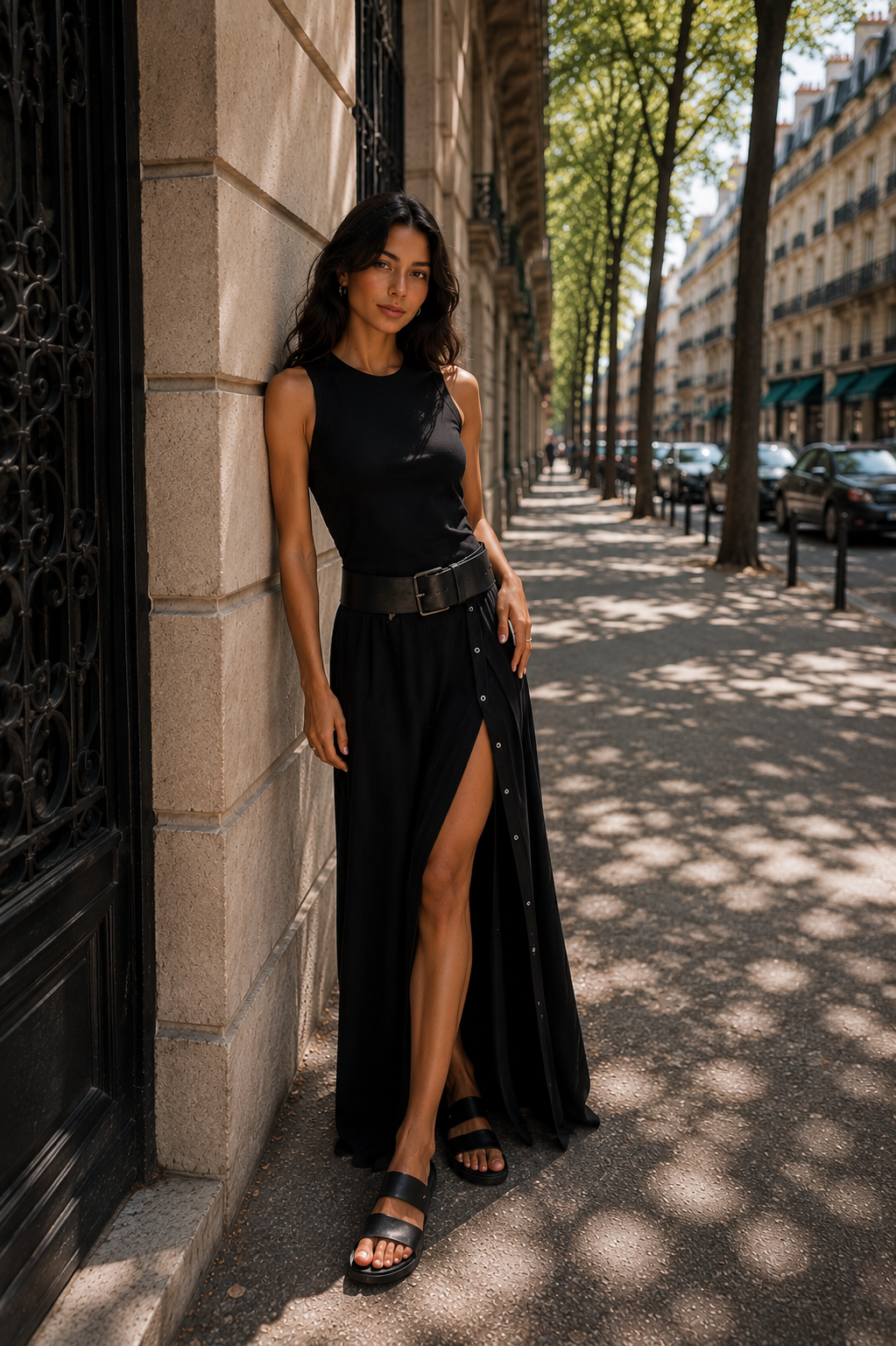 Essence de milano- Abito Belt + cintura