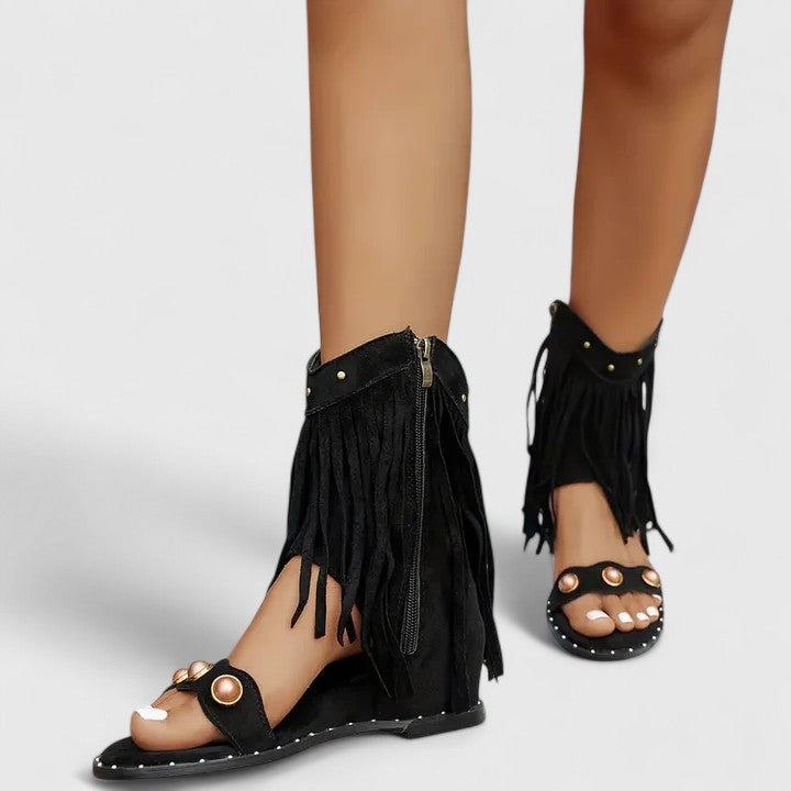 Eira - Sandales à Franges Chic