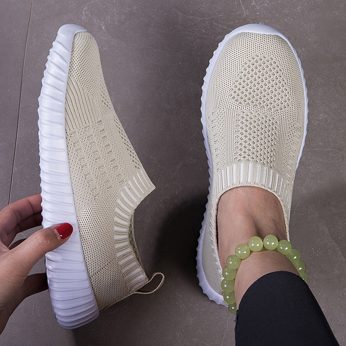Baskets chaussettes ultra légères antidérapantes