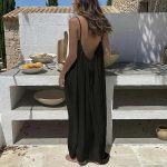 Abito con spalline regolabili e schiena scoperta | AMOREVA