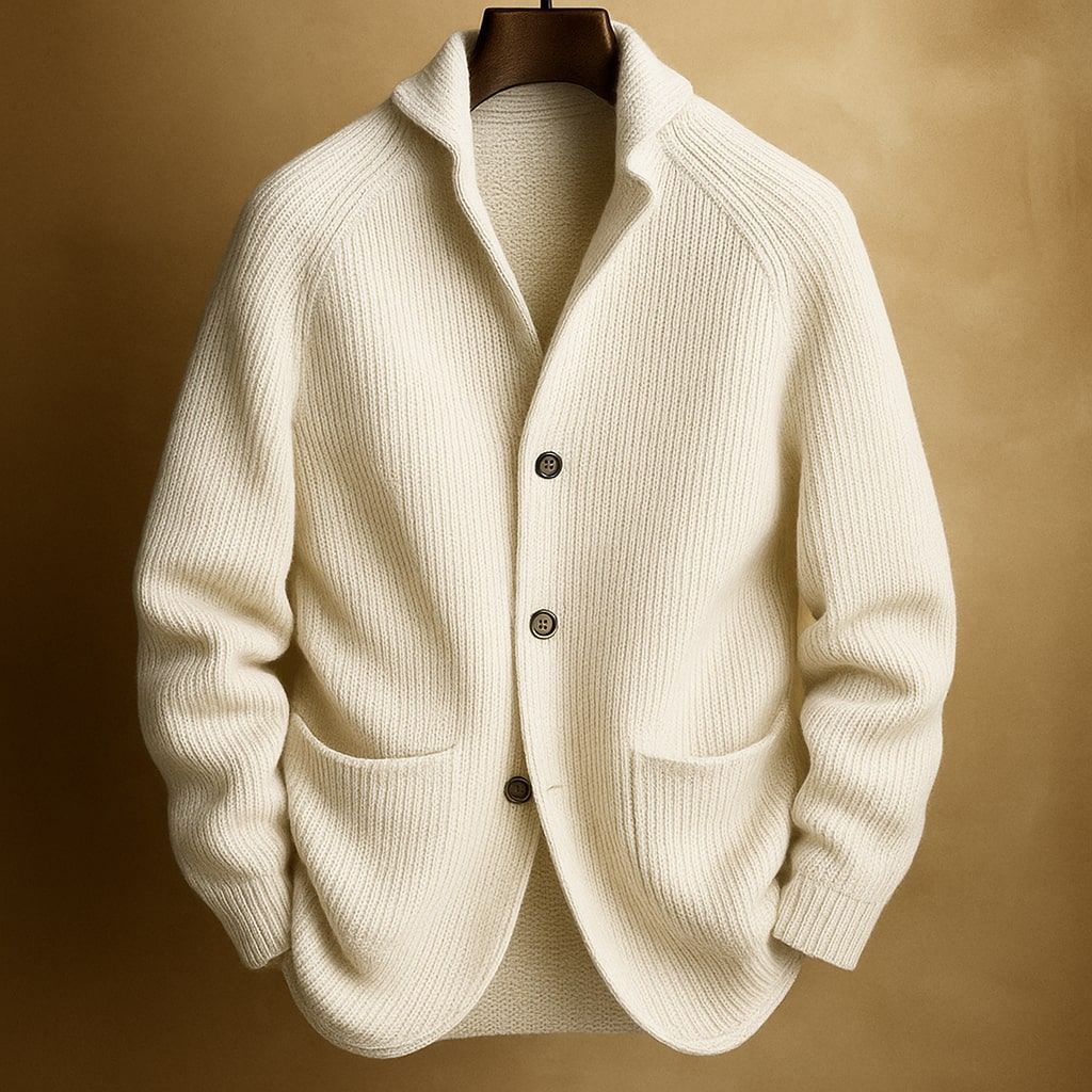 Adel™ – Cardigan structuré, chaleur sans lourdeur