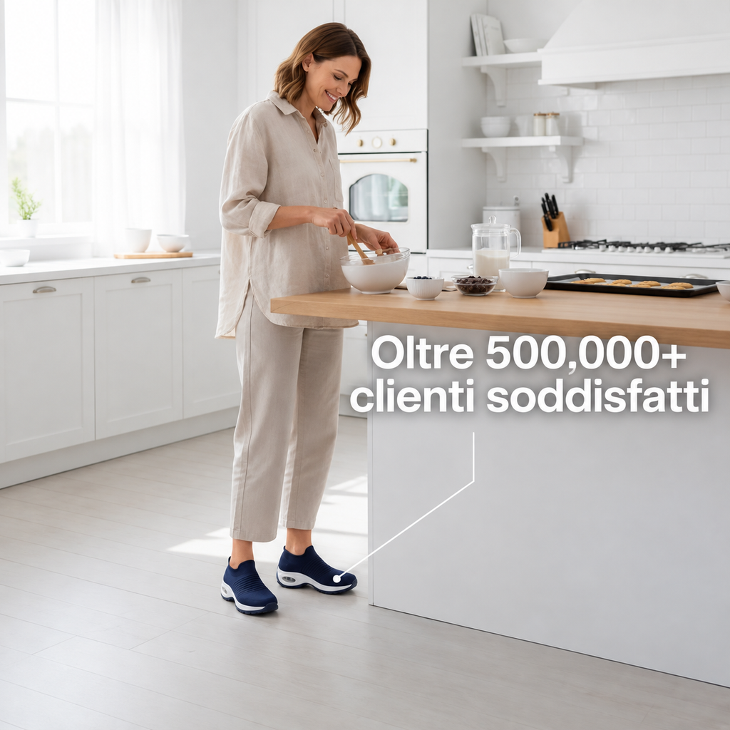 Stride Pro – Scarpe ortopediche salutari e antiscivolo (Unisex)