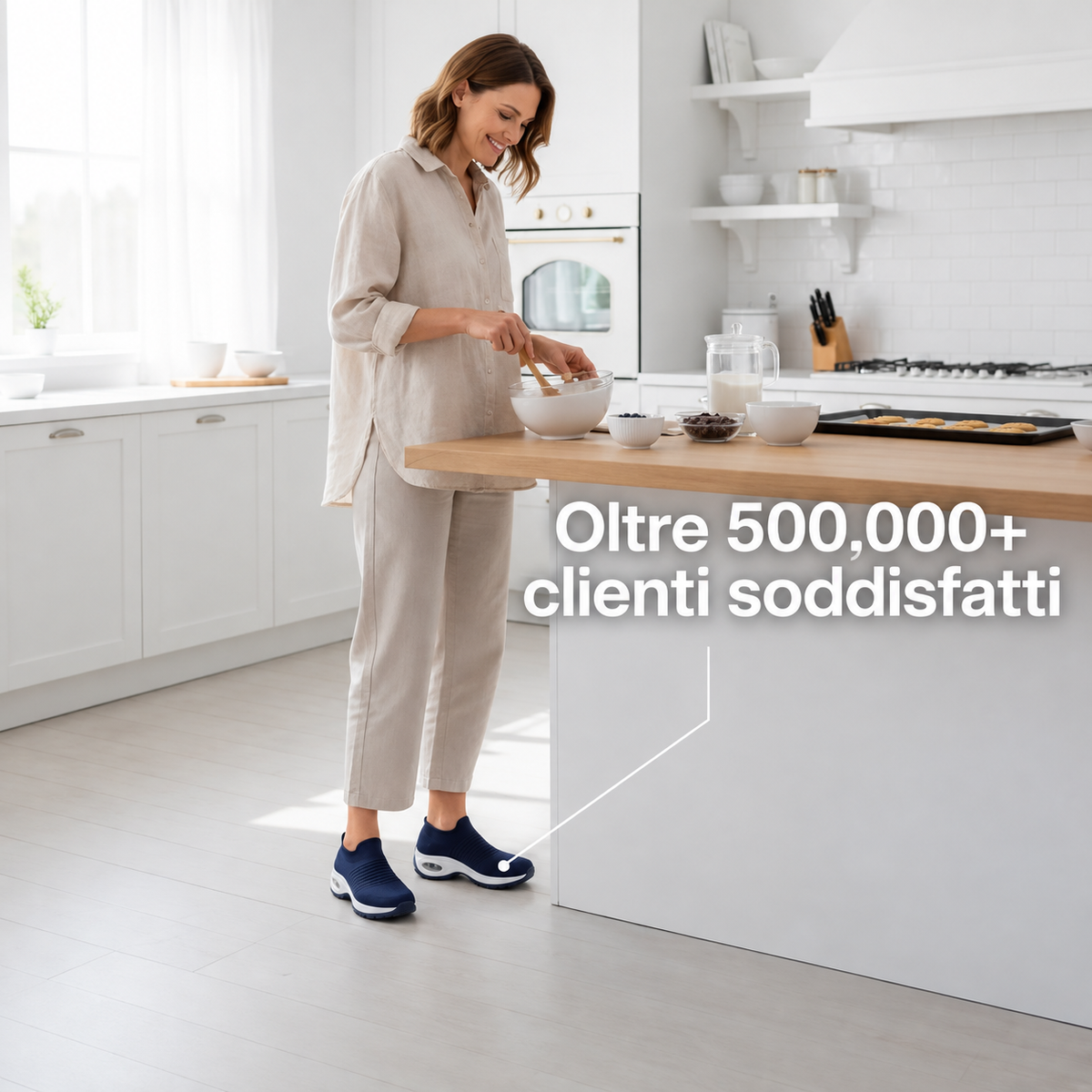 Stride Pro – Scarpe ortopediche salutari e antiscivolo (Unisex)