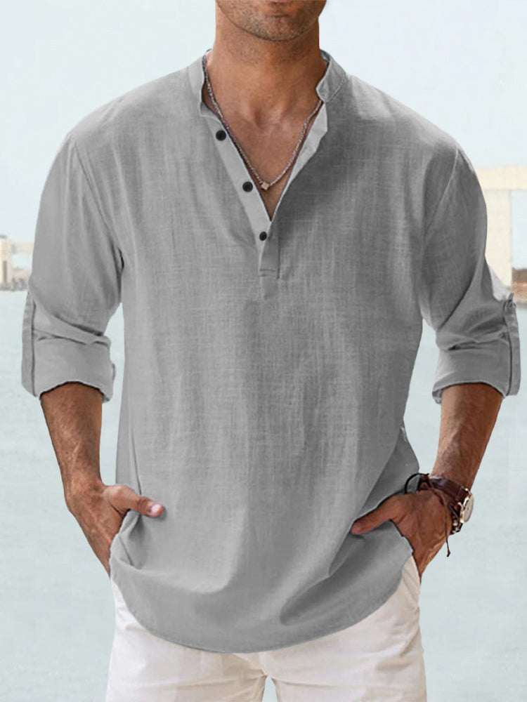 Essence| Camicia traspirante in lino