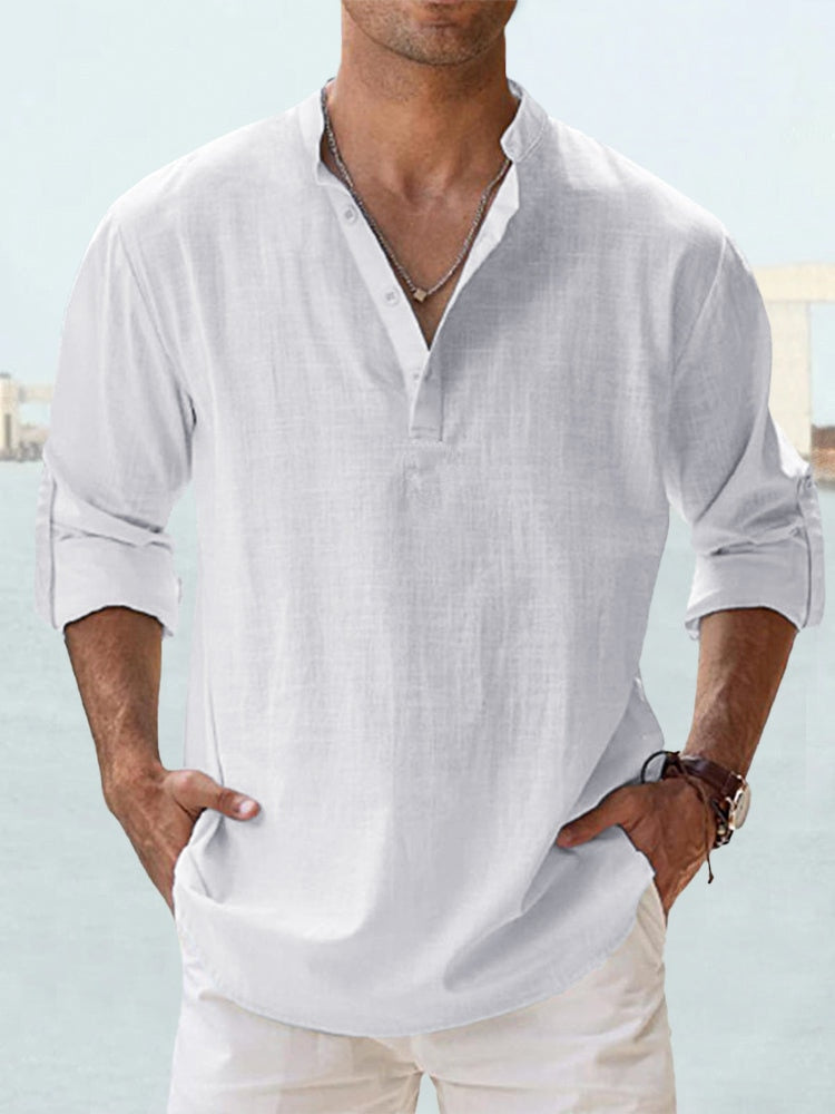 Essence| Camicia traspirante in lino