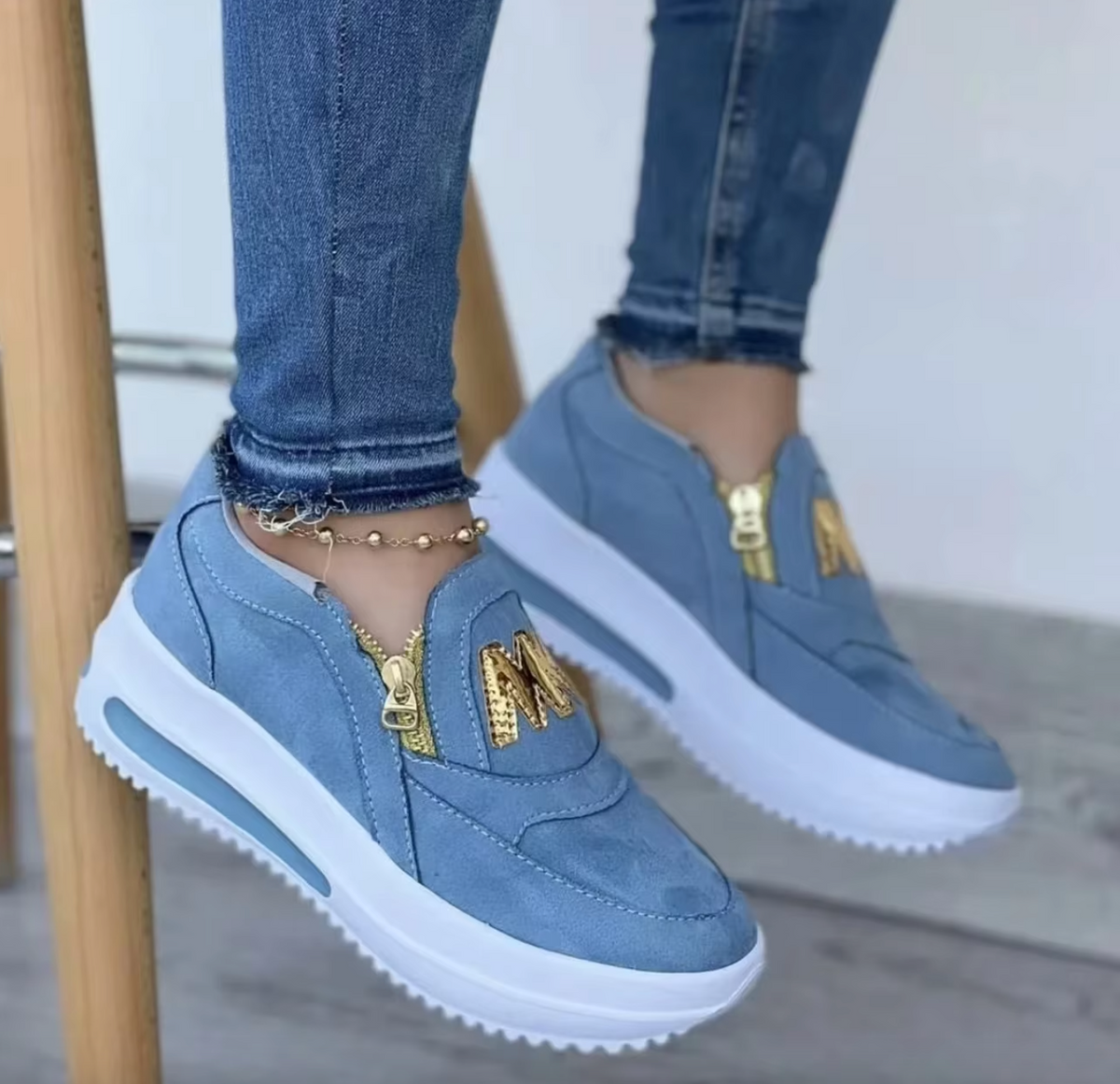 ZipStep™ Sneakers - pour des pas à la mode et sans douleur