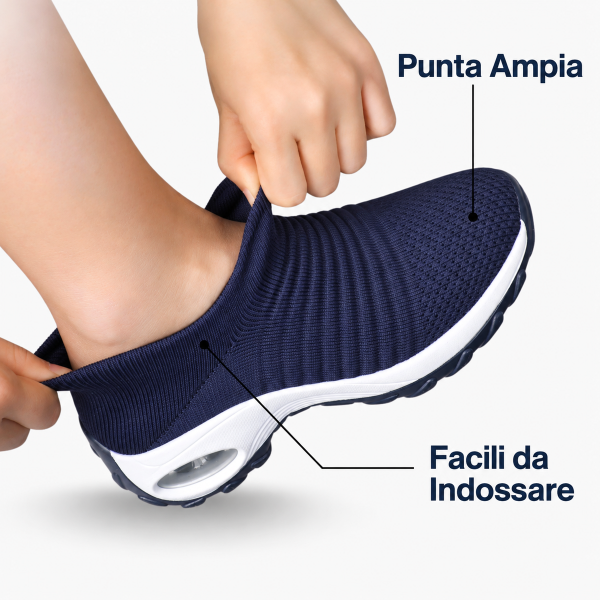 Stride Pro – Scarpe ortopediche salutari e antiscivolo (Unisex)
