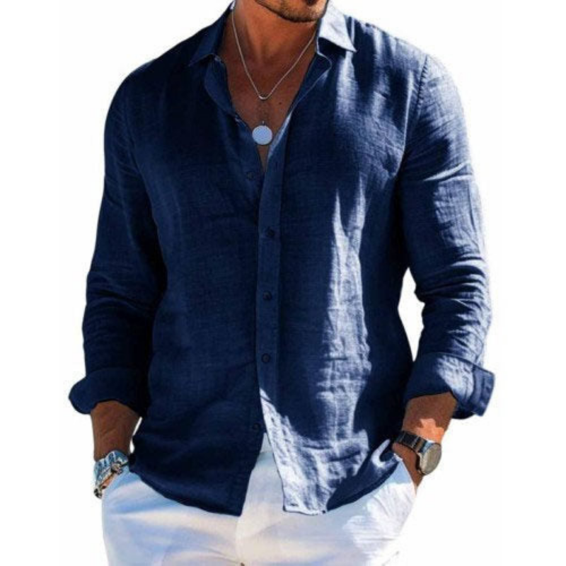 Essence  | Camicia elegante in tessuto traspirante