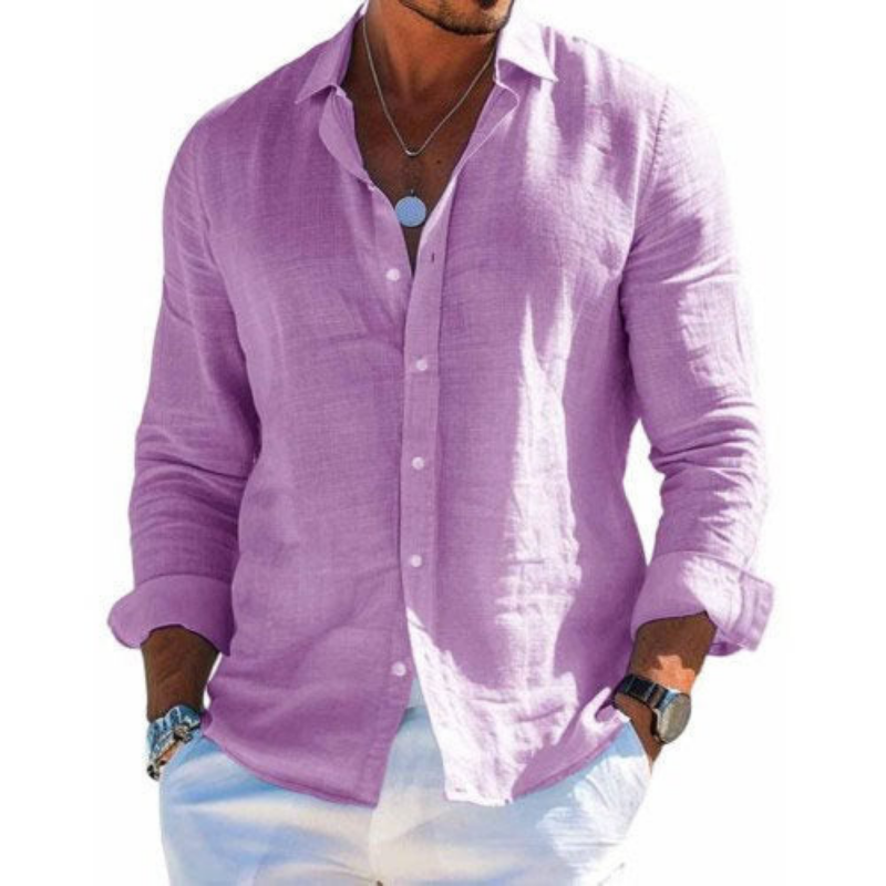 Essence  | Camicia elegante in tessuto traspirante