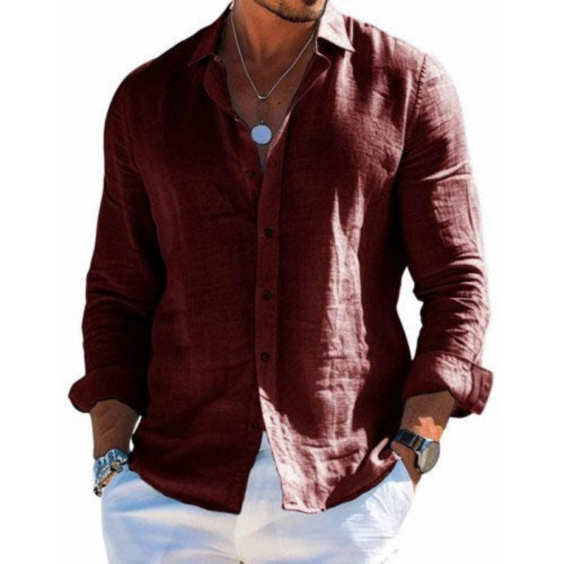 Essence  | Camicia elegante in tessuto traspirante