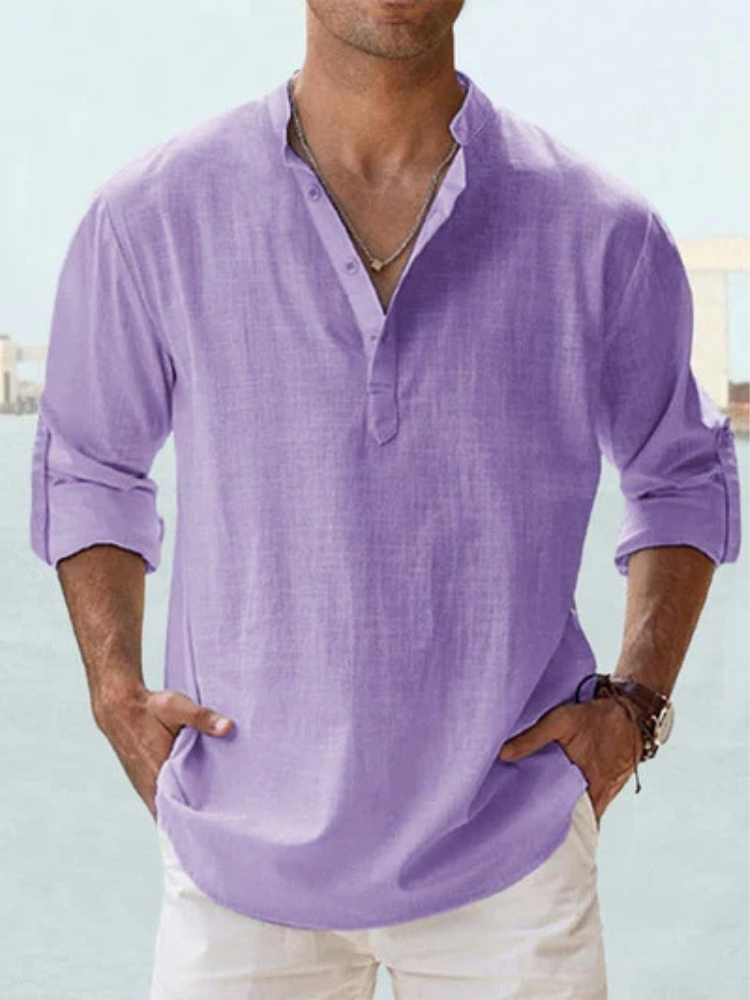 Essence| Camicia traspirante in lino