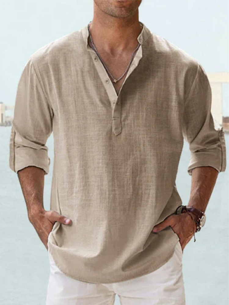 Essence| Camicia traspirante in lino