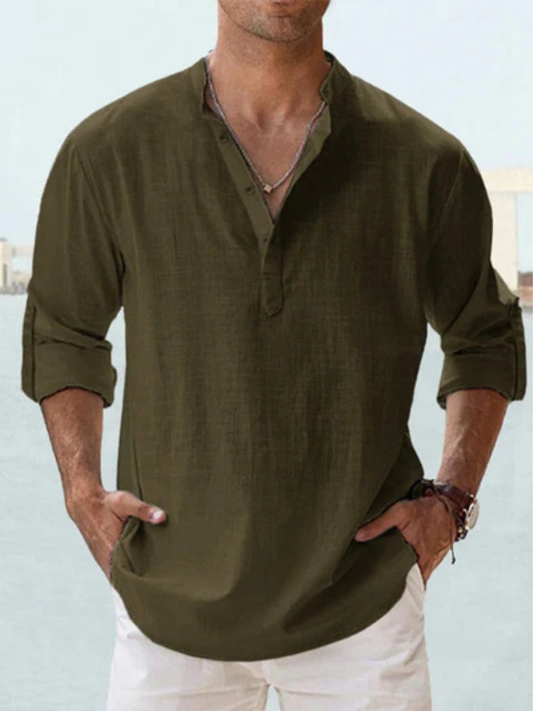 Essence| Camicia traspirante in lino