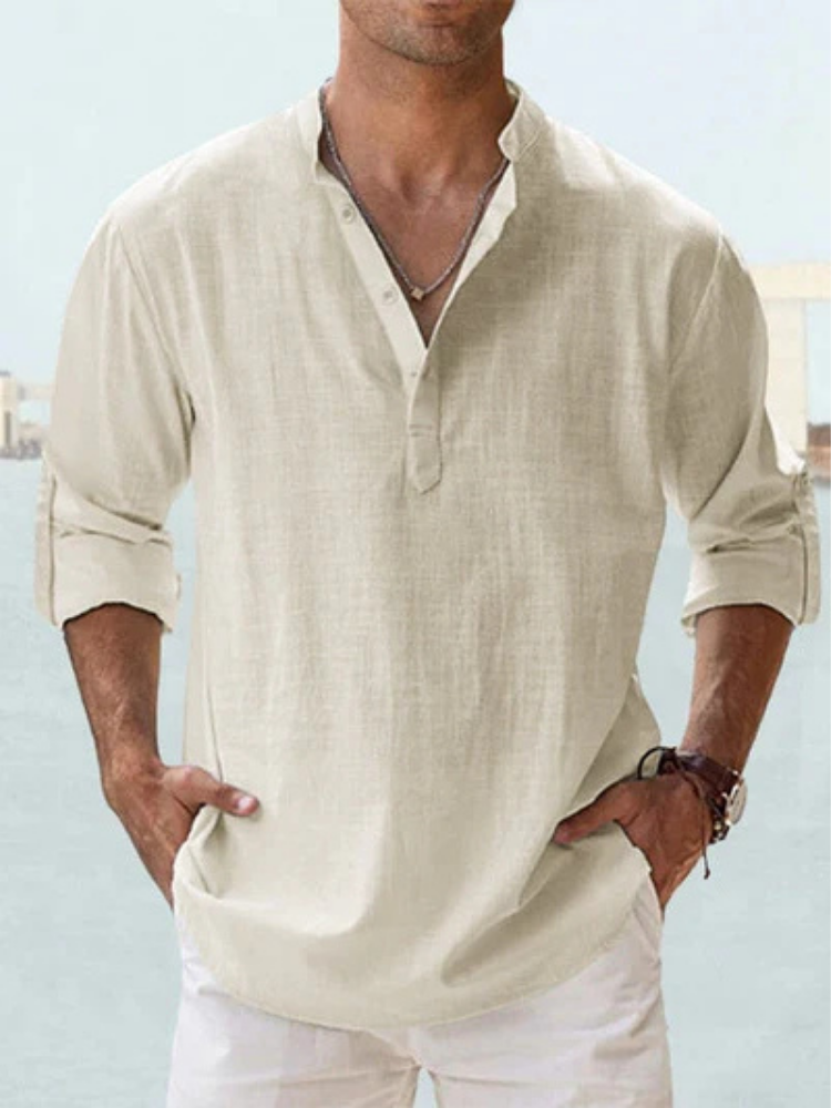 Essence| Camicia traspirante in lino
