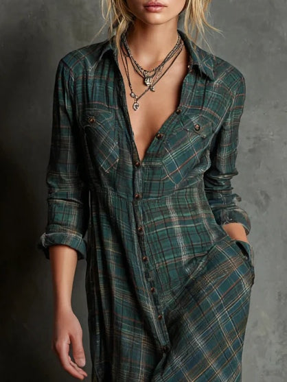 Emanuela – Abito Verde Imperiale