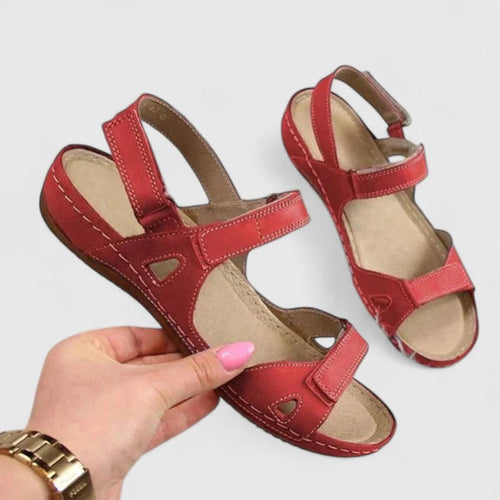 Avrie - Sandales de Confort Plates