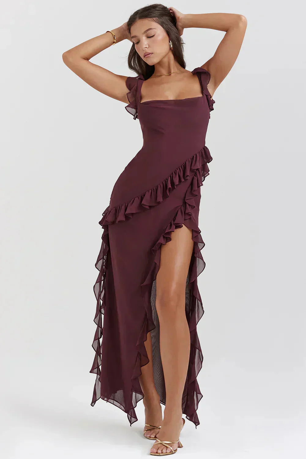 Varel | Abito elegante con gambe aperte