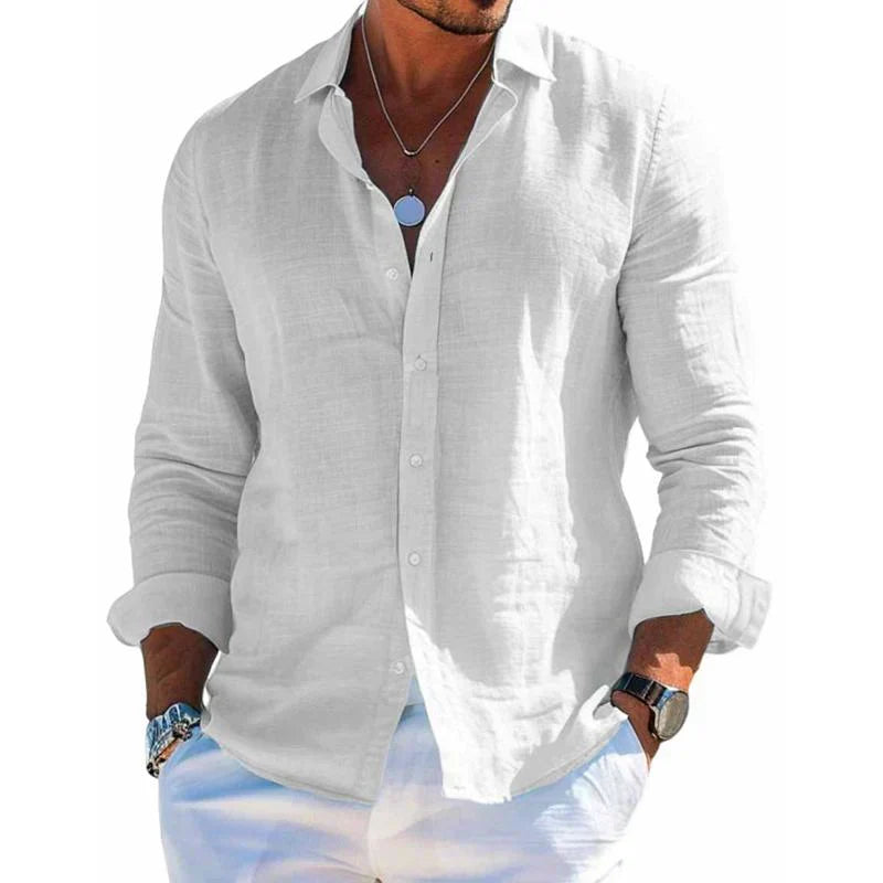 Essence  | Camicia elegante in tessuto traspirante