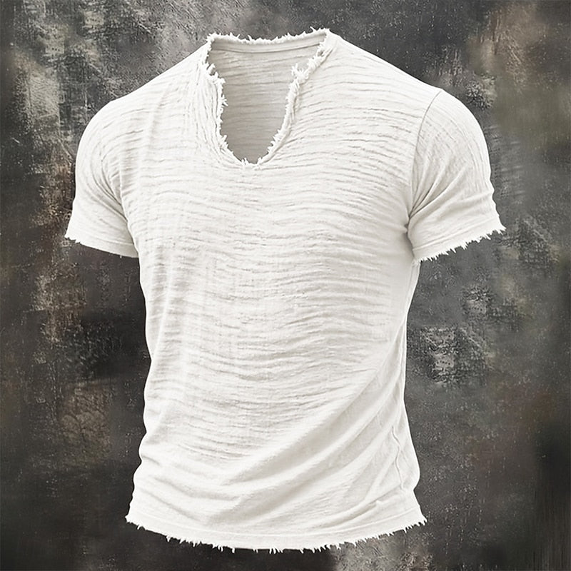 essence | T-shirt Vintage con scollo a V