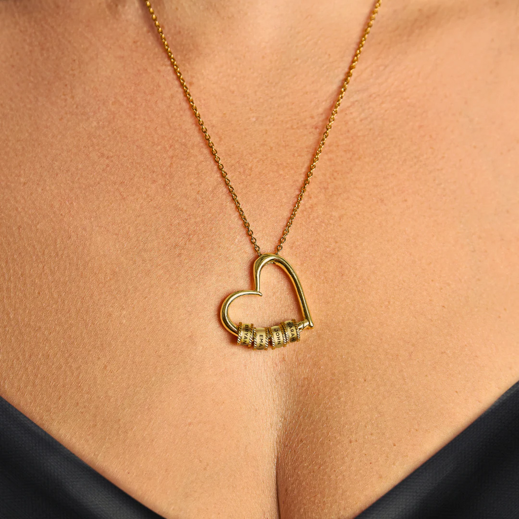 Collana Incisa "Cuore della Famiglia"