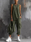 Bella | Completo Casual Morbido con Tasche.
