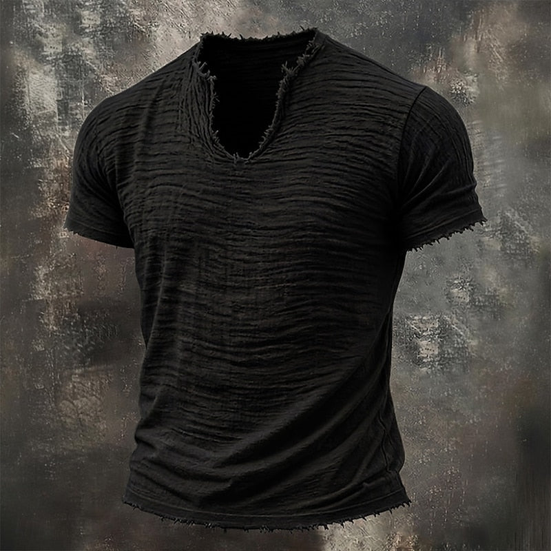 essence | T-shirt Vintage con scollo a V