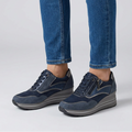 Tosca - Sneakers comoda donna con zeppa