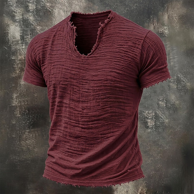 essence | T-shirt Vintage con scollo a V