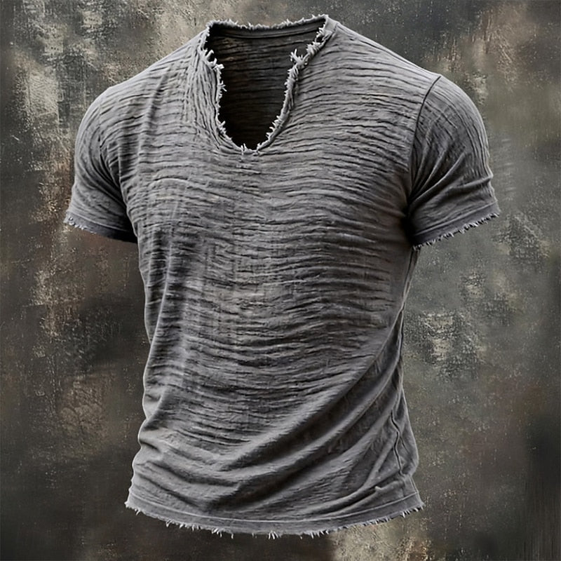 essence | T-shirt Vintage con scollo a V